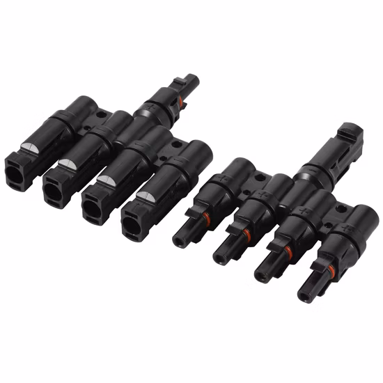 Solar Branch Connector M12 Panel 2 Pin Male to Female Waterproof Connector for LED Street Light