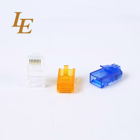 Le-G003 8p8c UTP Cat5e CAT6 RJ45 Connector Without Cable Management