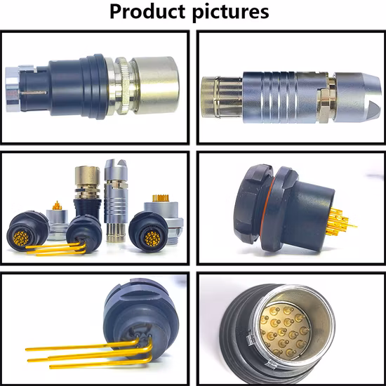 Quanma F Series Tgn Long Circular Aerospace Electric Push-Pull Connector